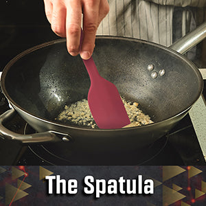 Mornenj Silicone Spatula Cookware Set 600F High Heat Resistant